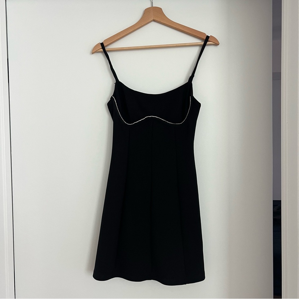 NWT princess Polly lunara mini dress black - Picture 4 of 6